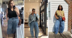 16 Barrel Jeans Outfit Ideas for Plus Size Women: Comfortable, Modern & Confident