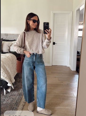 Minimal Knit & Barrel Jeans Everyday Spring Look