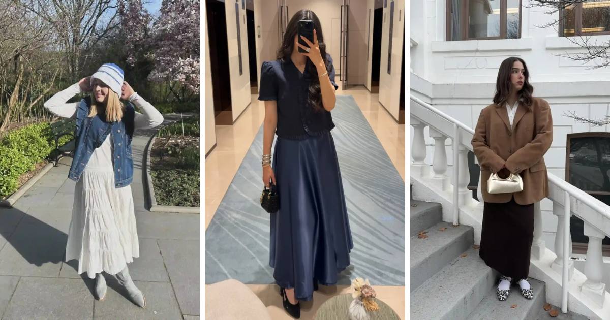 Maxi Skirt Outfits Perfect for the Office