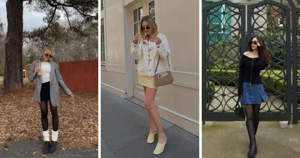 Mini Skirt Office Outfits