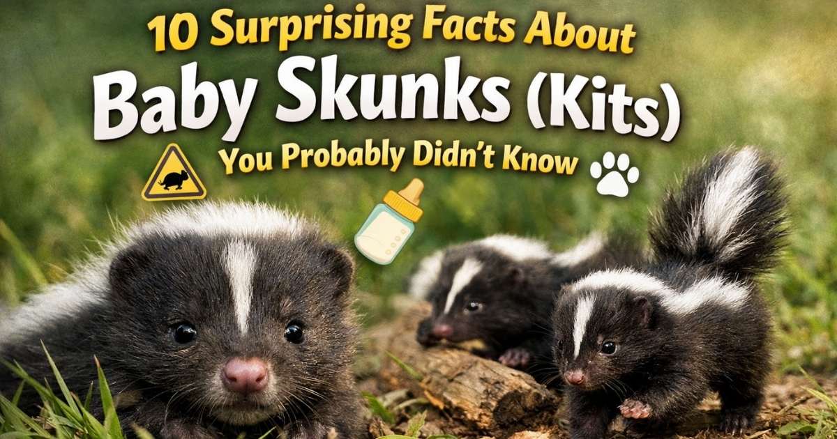 Surprising Facts About Baby Skunks