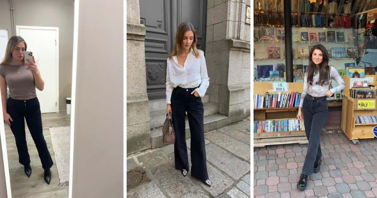 Black Jeans Office Outfits