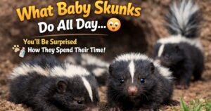 What Baby Skunks Do All Day (You’ll Be Surprised How They Spend Their Time)