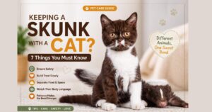 Keeping a Skunk with a Cat? 7 Things You Must Know