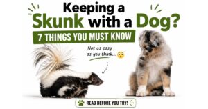 Keeping a Skunk with a Dog