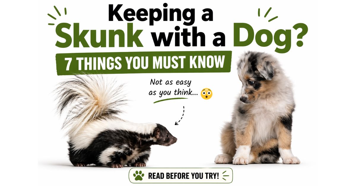 Keeping a Skunk with a Dog