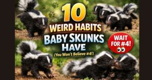 10 Weird Habits Baby Skunks Have (You Won’t Believe #4)