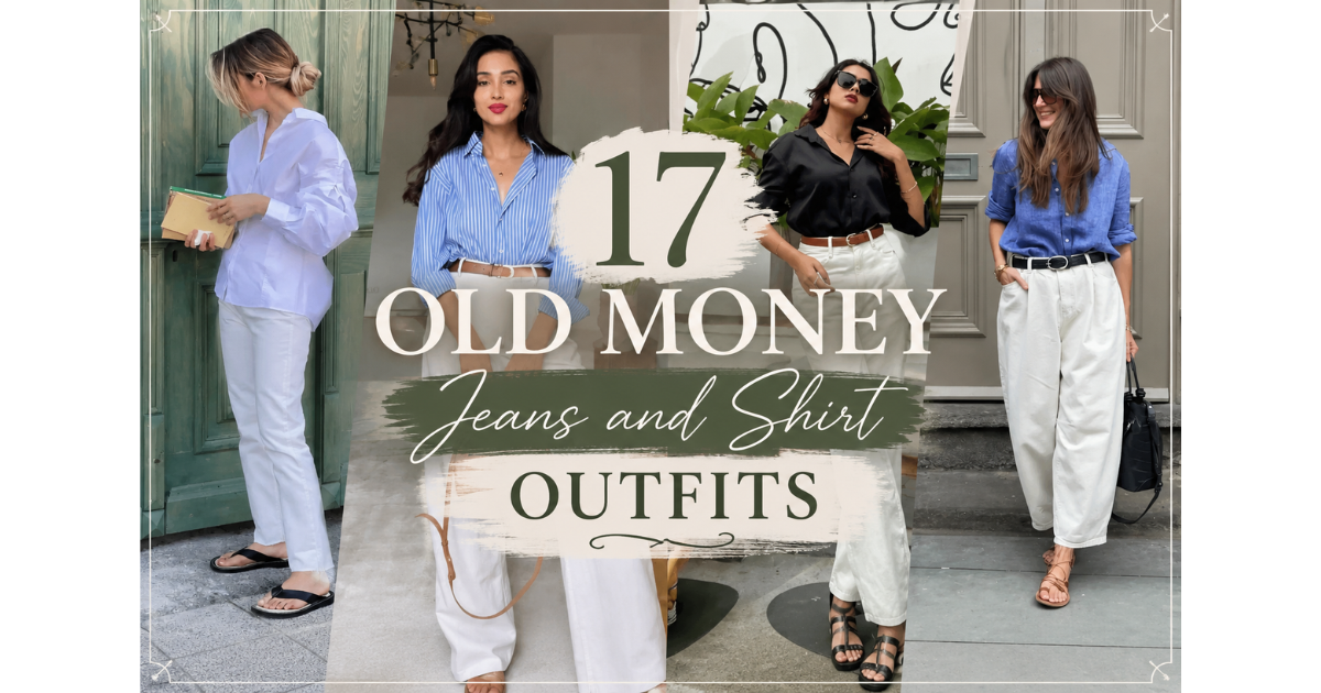 17 Timeless Old Money Jeans and Shirt Outfits That Always Look Elegant