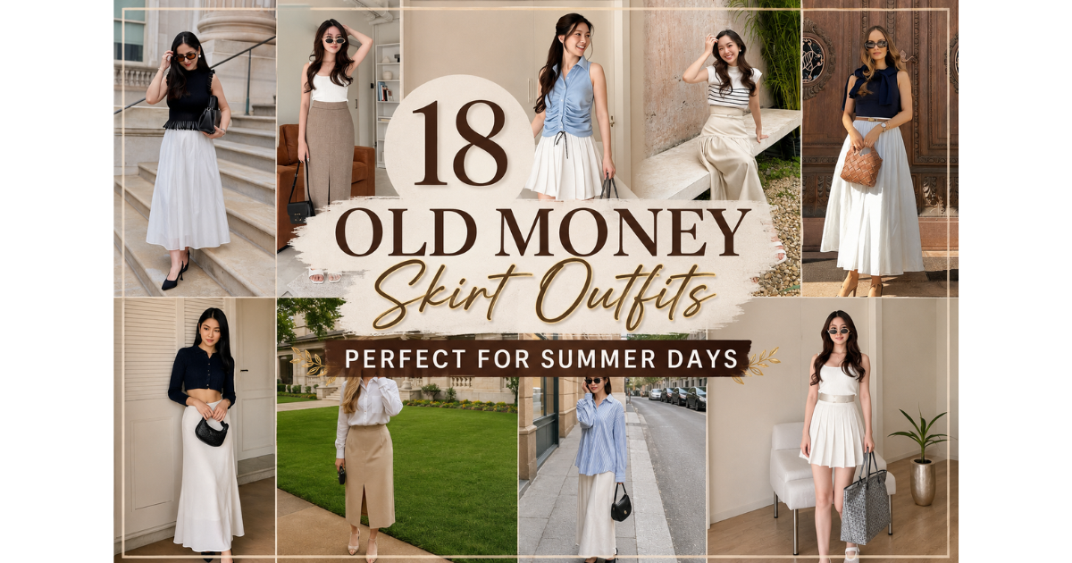 18 Elegant Old Money Skirt Outfits Perfect for Summer Days