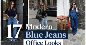 Blue Jeans Office Looks