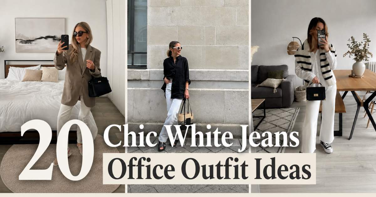 White Jeans Office Outfit Ideas (1)