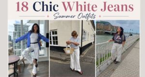 18 Chic White Jeans Summer Outfits That Beat the Heat in Style