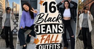 16 Black Jeans Fall Outfits That Prove They Go With Everything