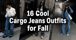 16 Cool Cargo Jeans Outfits for Fall