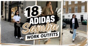 18 Adidas Samba Work Outfits That Make Sneakers Look Office-Ready