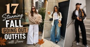 17 Stunning Fall Going Out Outfits with Jeans